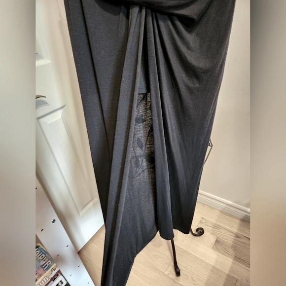 Drapped maxi cotton skirt‎ - Picture 3 of 5